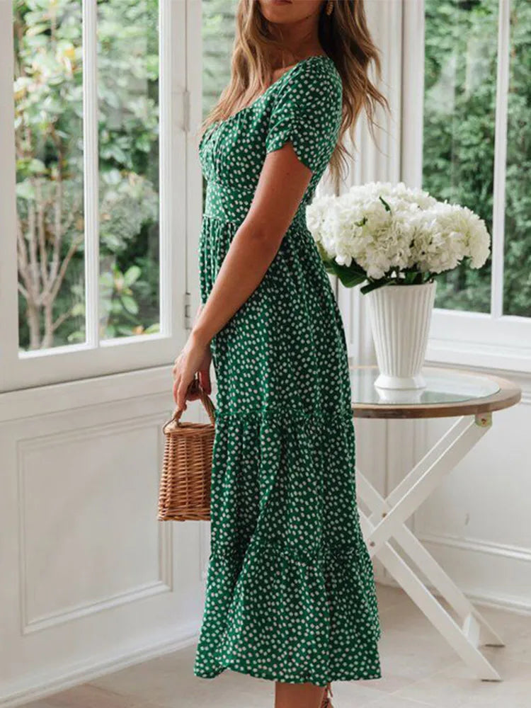 Vestido Valentina floral - vista 6