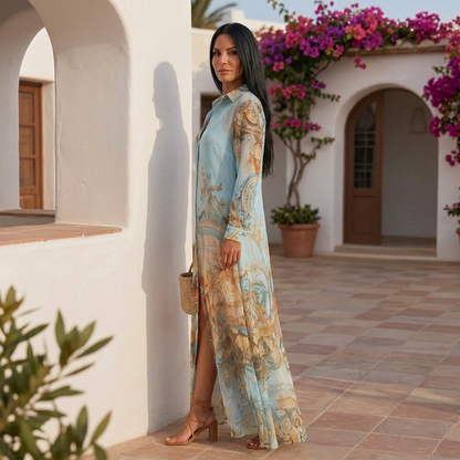 Vestido Manuela - Estilo Mediterráneo